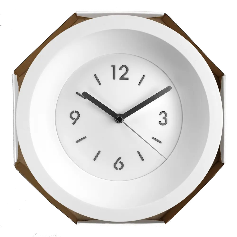 Часы настенные Troykatime «Орбита» ø25.5 см цвет белый NEO-CLASSIC STLM-2124806 - Вид №3