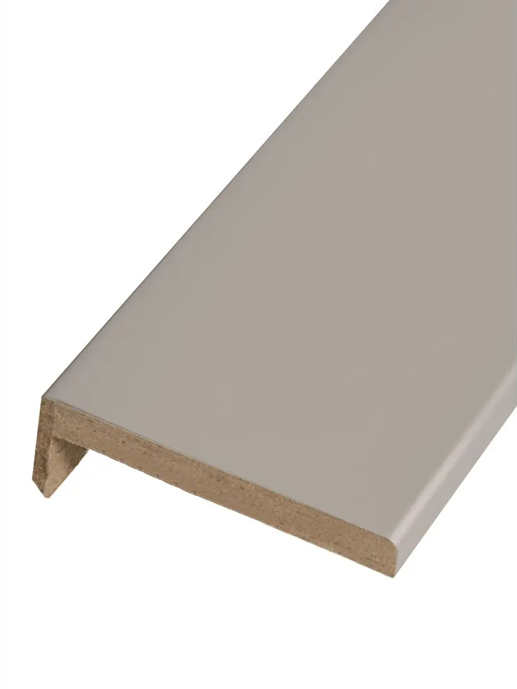 МАРИО РИОЛИ Телескопические наличники Рондо/Лион серые для дверных проемов 89364120