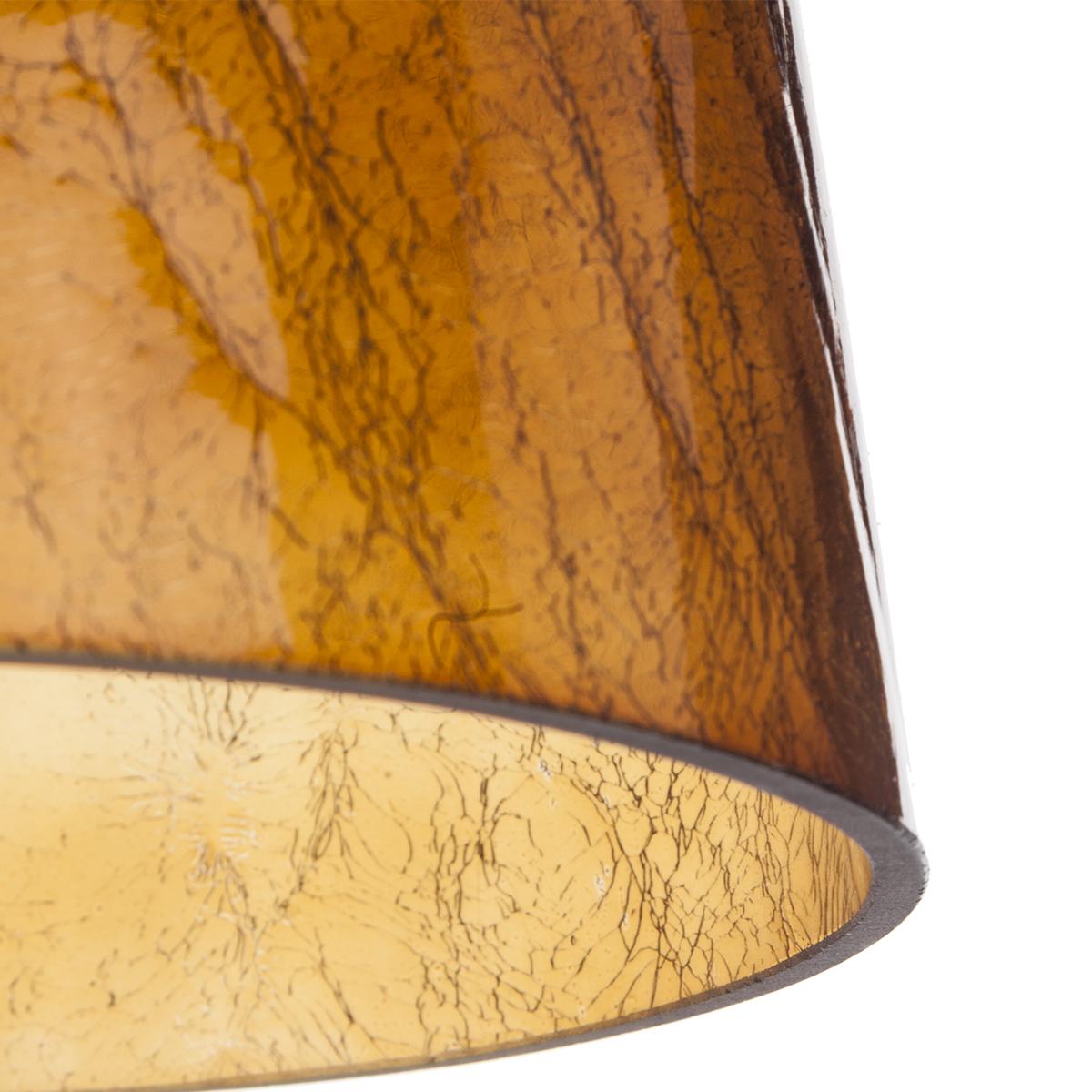 Подвесной светильник IDLamp Iris Color 243/1-Brown IDLAMP IRIS COLOR 198786 Коричневый  - Вид №1