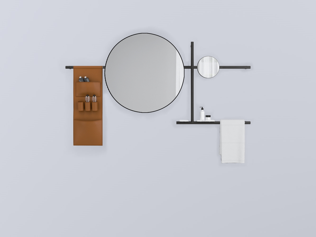 SWSTTE-RO+SWSPT-NM+SWSPI-CM+SWM10-BI+SWM20-BI+SWSCT-NA . круглый стали cielo Siwa Ceramica Cielo