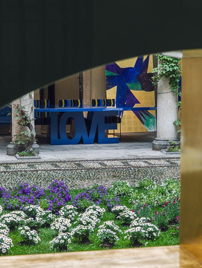 ERBA ITALIA Прямоугольный стол из лакированного дерева Love sun-id-1448855 - Вид №3