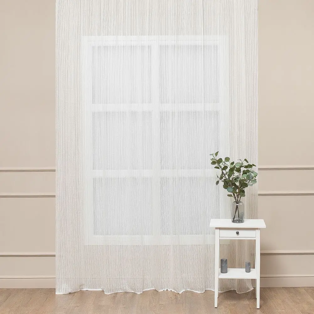 Тюль 1 м/п Premium жаккард 270 см цвет молочный TEX REPUBLIC STLM-2042113 - Вид №4