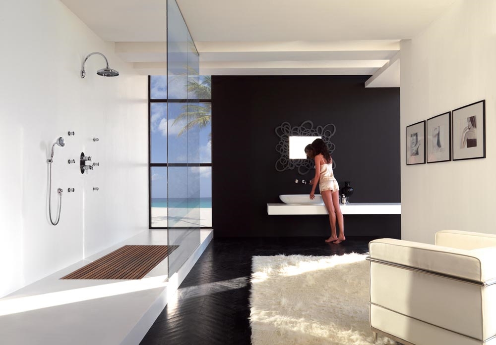 H50703 Потолочный & настенный душ Retrò-Arc Ø 300 mm BOSSINI  - Вид №1