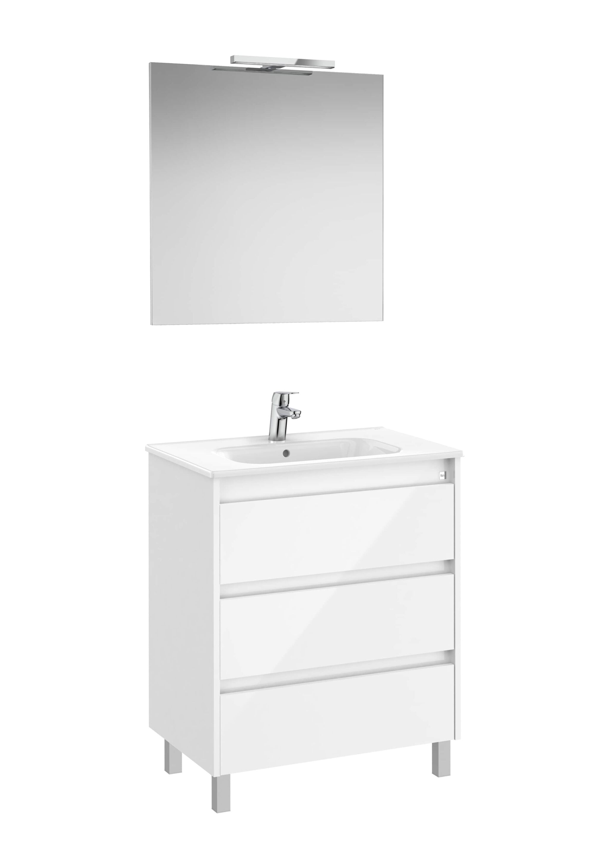 Деревянный напольный умывальник с зеркалом Roca Tenet ARCH-00150422 - Вид №13