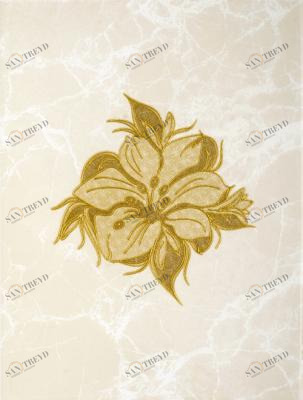 Фабрицио св. бежевый декор 01 25х33 Шахтинская Плитка sun-id-333684