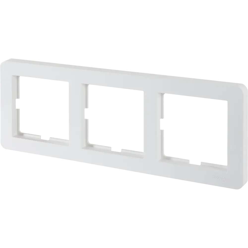 Рамка трехместная SYSTEME ELECTRIC W59 Deco для розеток и выключателей 82593335 STLM-0030828 - Вид №2
