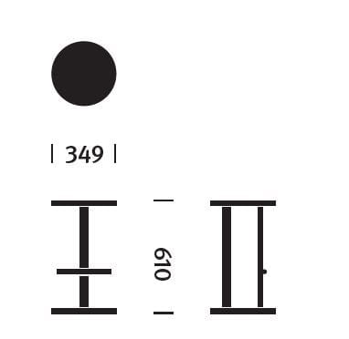 Деревянный табурет с подставкой для ног Herman Miller ARCH-00068484 - Вид №12