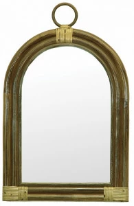 Зеркало настенное зеленое "Олива" VINOTTI ДИЗАЙНЕРСКИЕ 00-3885472 Зеленый