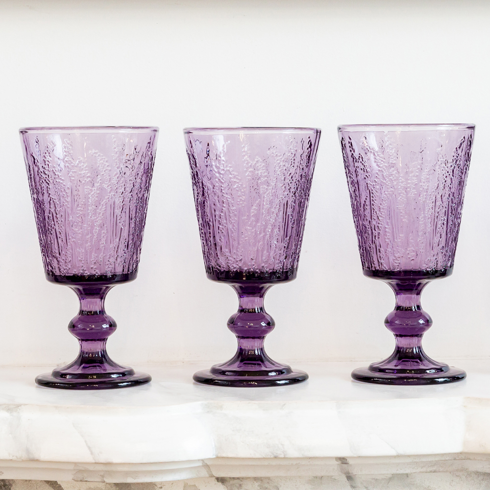 21091713 Комплект бокалов «Лавендер» (6 штук, аметист) Object Desire Светский прием  - Вид №4