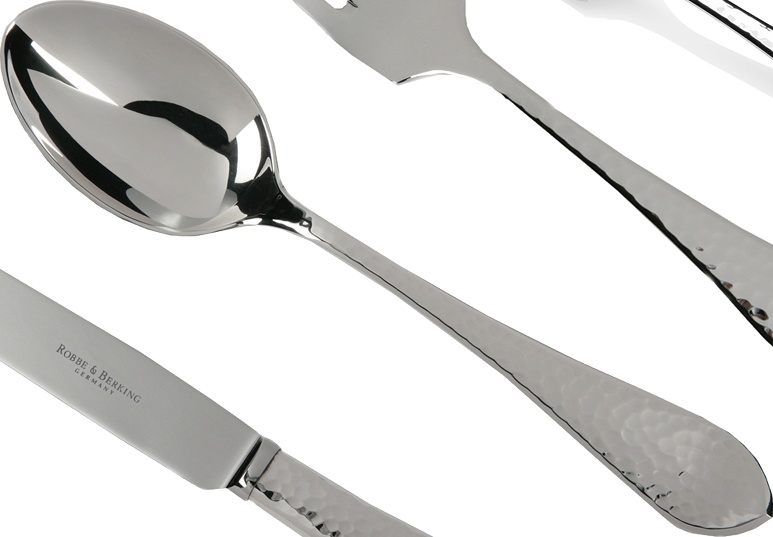 10529035 Набор столовых приборов Серебряный Robbe&Berking 