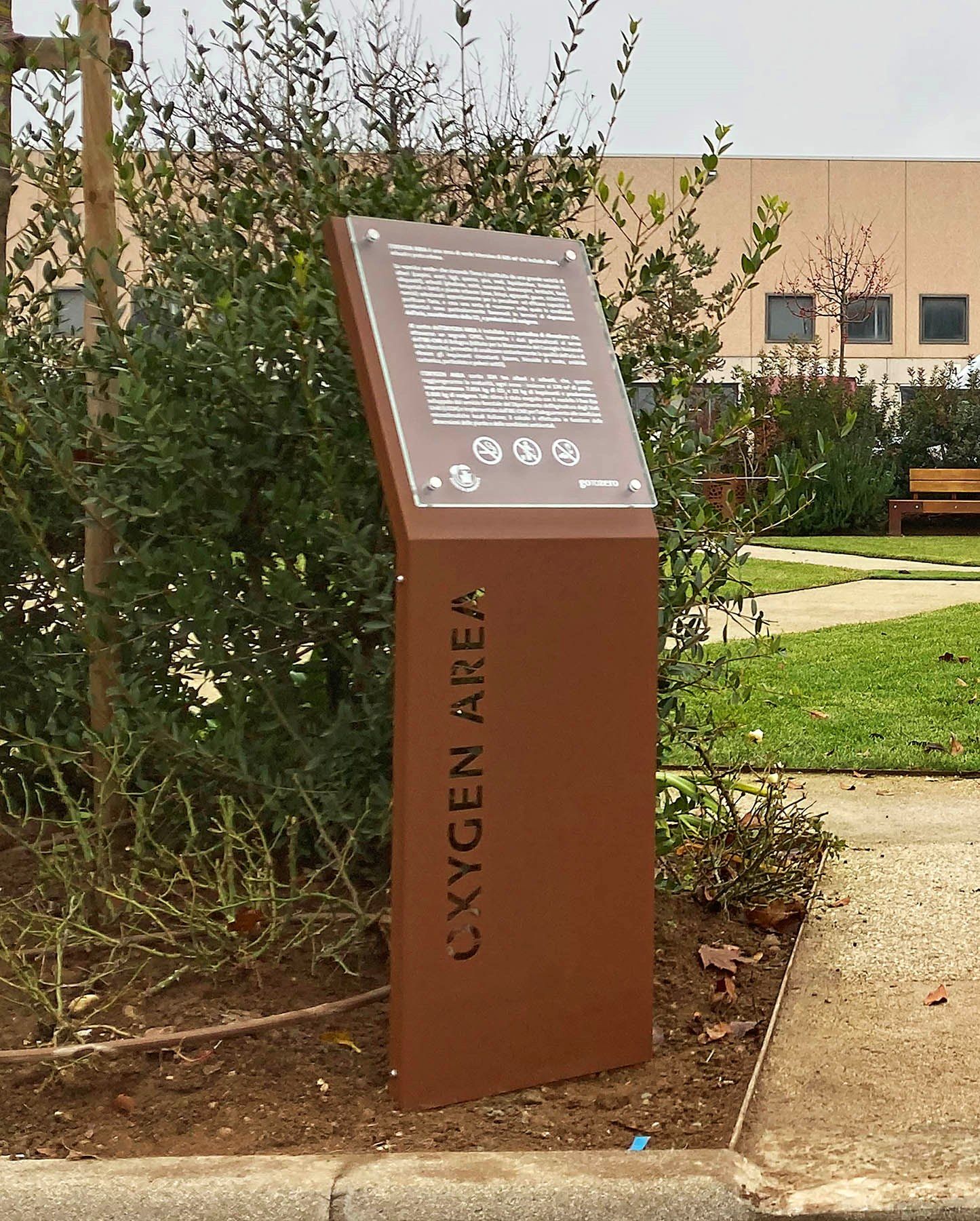 Пюпитр для общественных мест Remor вывески парков ARCH-00123852 - Вид №2