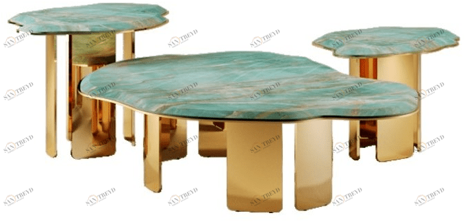 Paolo Castelli Низкий мраморный журнальный столик sun-id-1425294