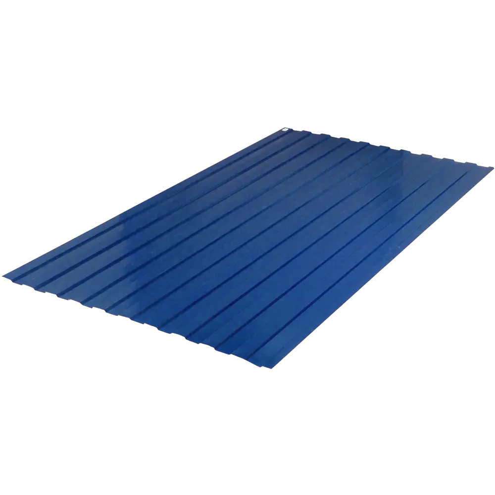 Профнастил С8 0.35 мм 1200х2000 мм синий RAL 5005 Santreyd STLM-2178541 - Вид №1