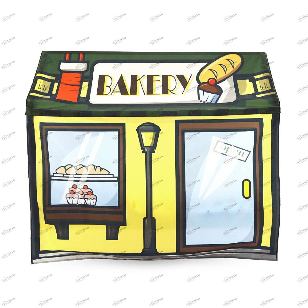 Накидка для кровати-домика Svogen игровая "Пекарня" БЕЛЬМАРКО  00-3873218 Желтый Santreyd 