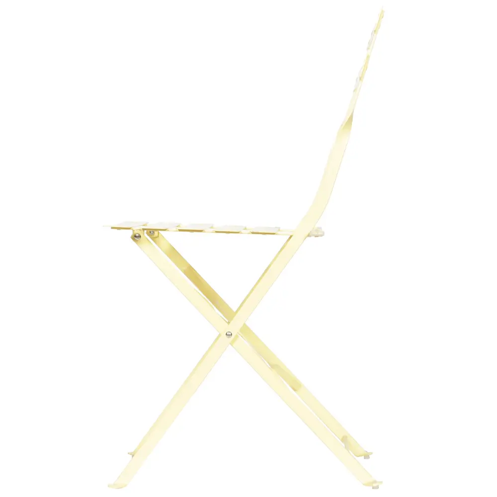 Стул садовый складной, металл, цвет желтый Santreyd STLM-2085421 - Вид №2