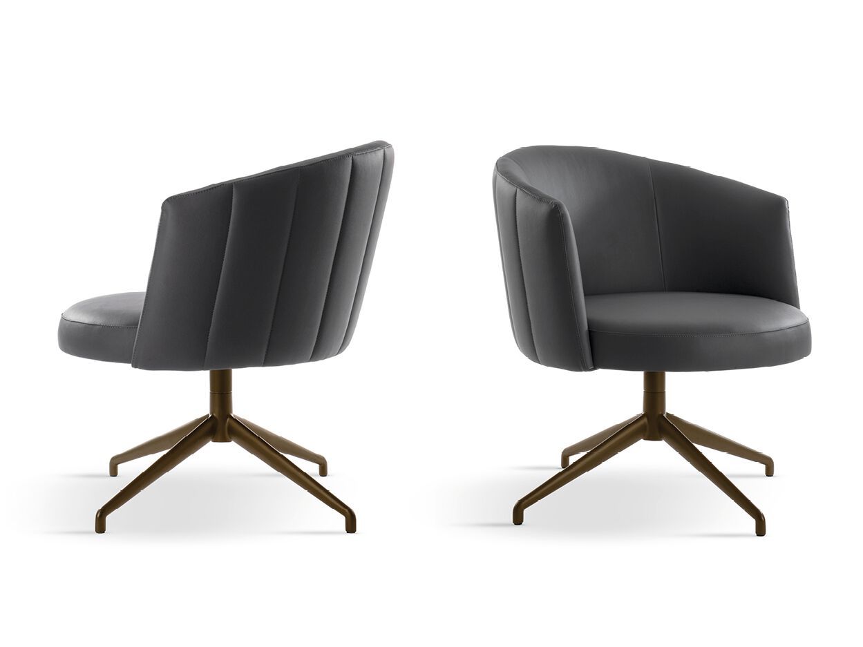 Кожаное вращающееся кресло EFORMA Джейн ARCH-00062366 - Вид №1