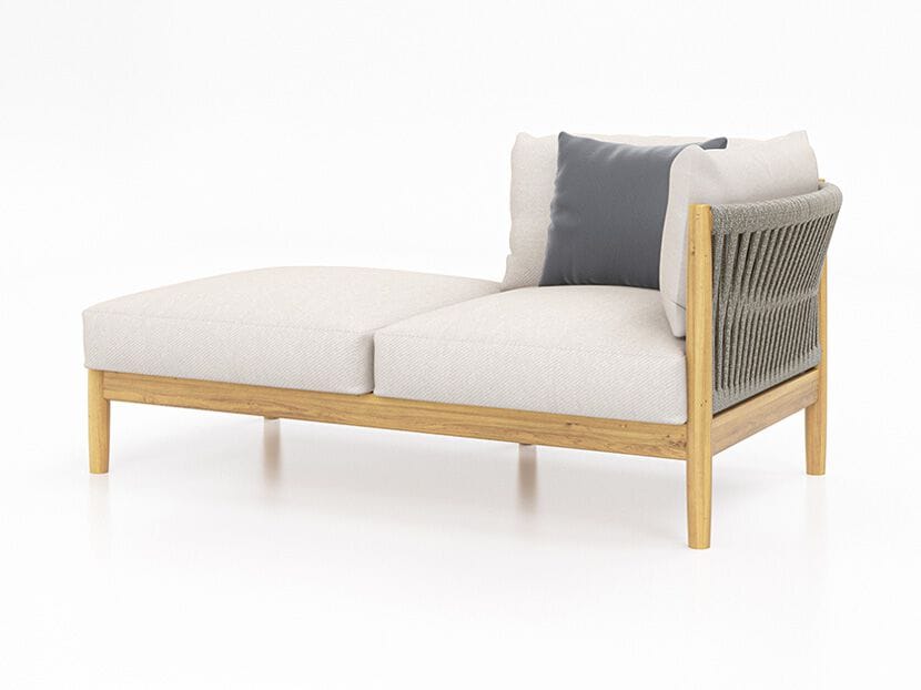 Садовый диван из тикового дерева Walters Georgica ARCH-00148883 - Вид №8