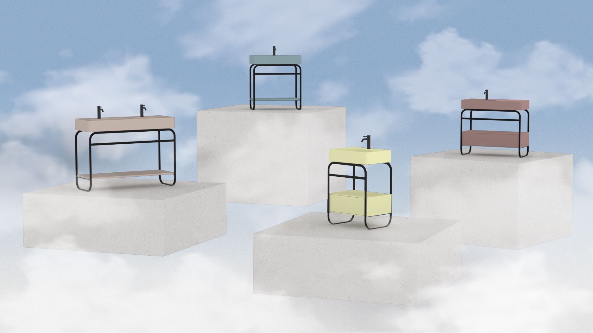 Керамическая раковина Alice Ceramica Lunaris ARCH-00008061 - Вид №2