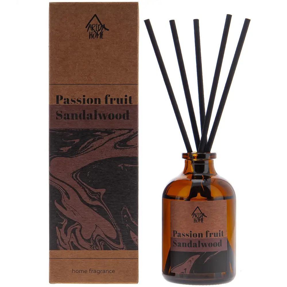 Аромадиффузор ARIDA HOME с экзотическим букетом маракуйи и сандала 89026710 STLM-0829584