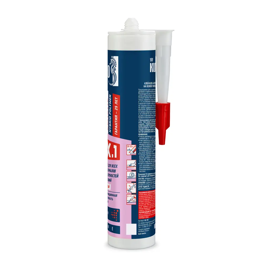 KUDO EL - универсальный монтажный клей для сложных соединений 84579938 STLM-0052277 - Вид №1