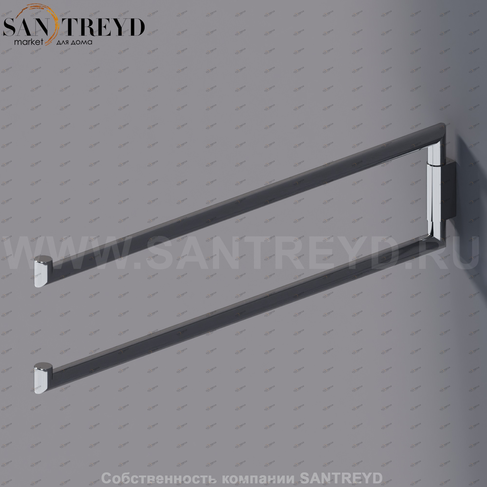 Agape O.L.C. Полотенцедержатель хромированный AOLC0881S Аксессуары OLC