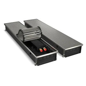 Внутрипольный конвектор Royal Thermo Atrium 1400x250x110 мм боковое подключение 1 теплообменник с решеткой 86581920 STLM-2152068