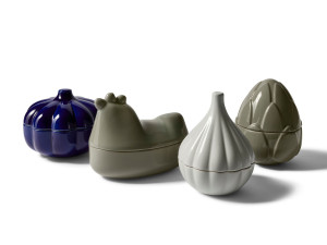 Глянцевый глазурованный керамический контейнер