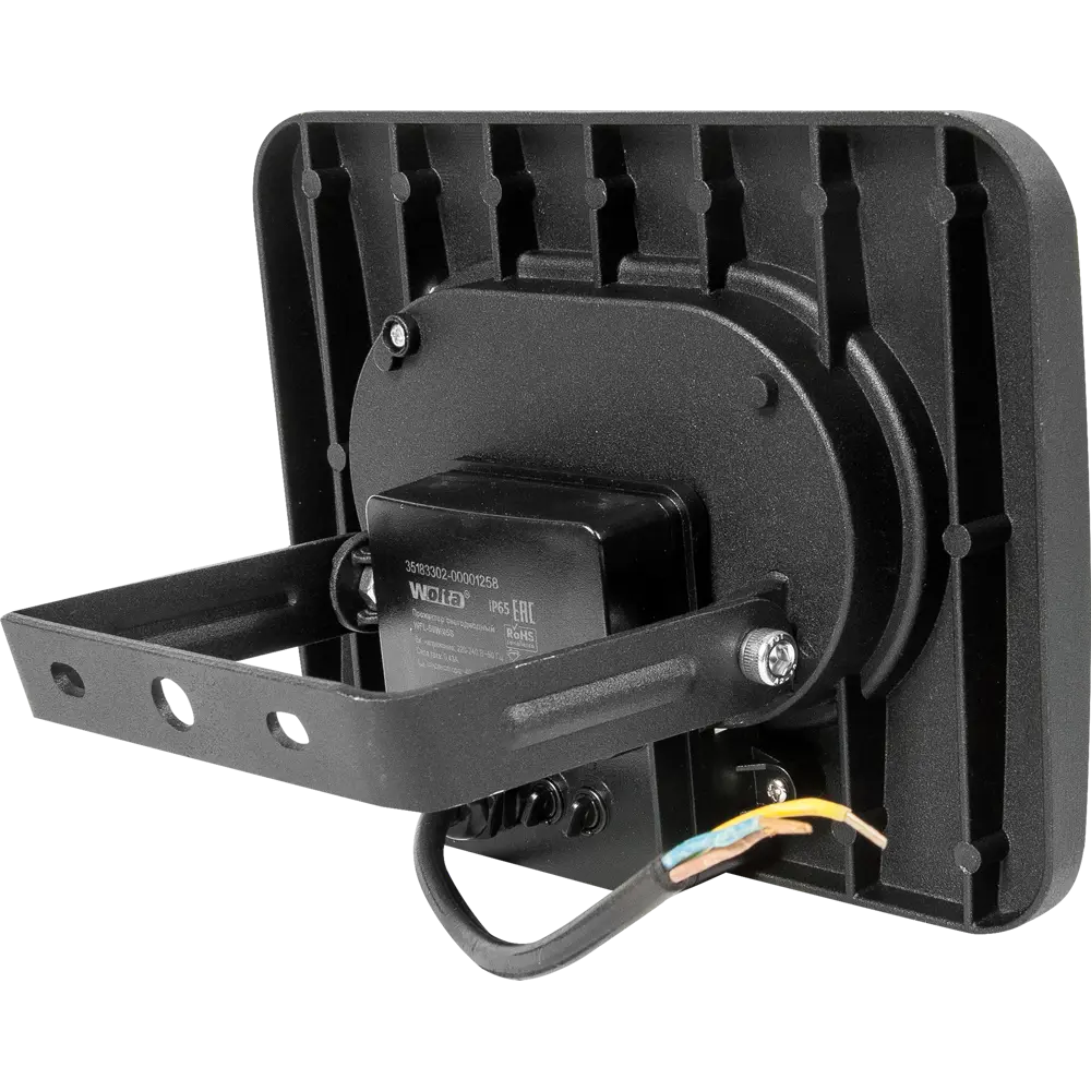 Прожектор светодиодный уличный SMD 50 Вт 5500К IP65 с датчиком движения WOLTA STLM-2065860 - Вид №5