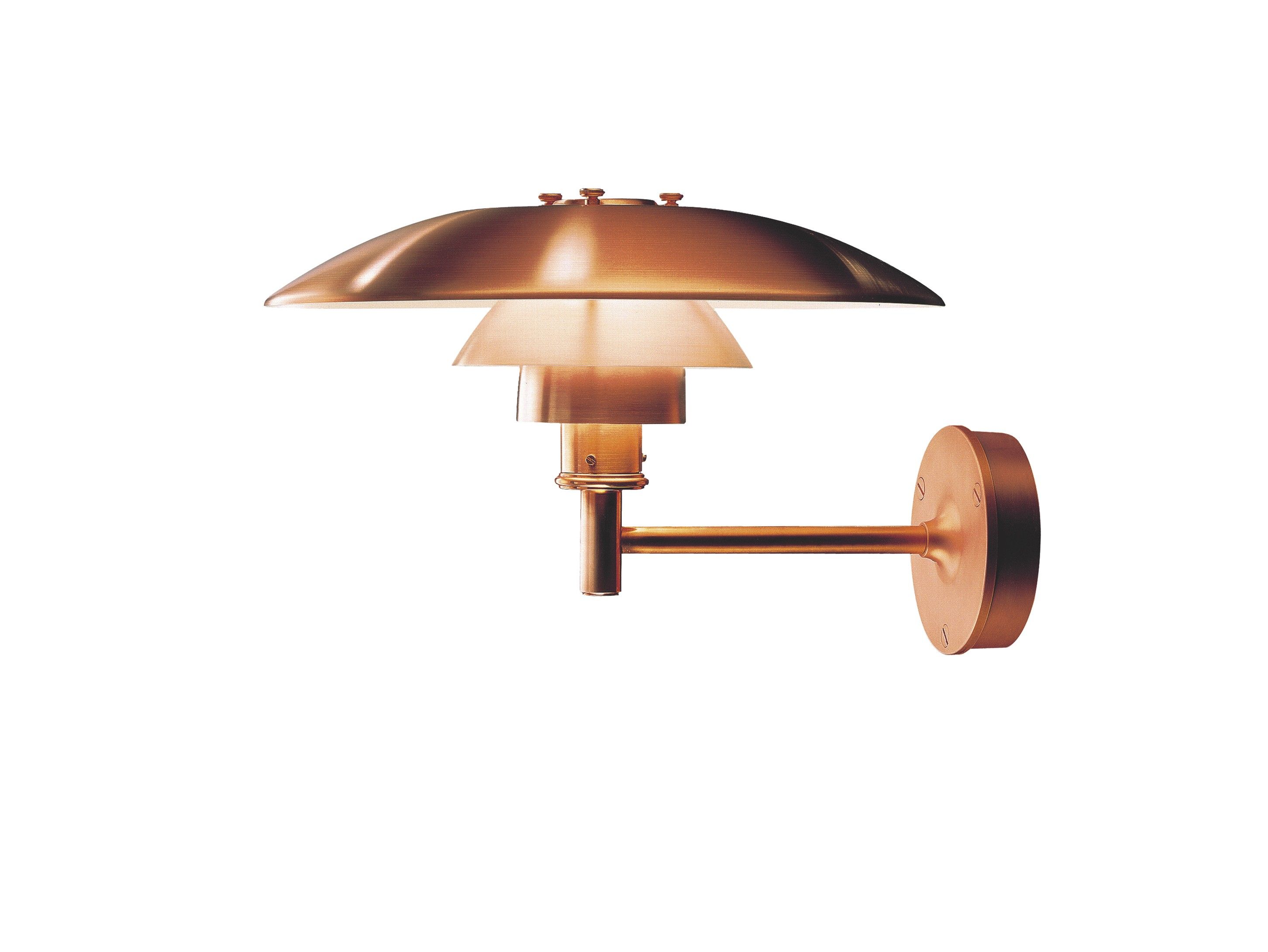 Медная наружная настенная лампа Louis Poulsen PH ARCH-00084549