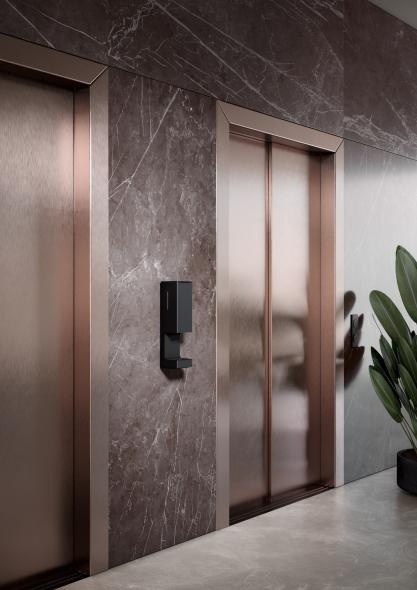 900.06.01660 Сенсорный дозатор дезинфицирующего средства, настенная модель HEWI System 900 - Вид №4