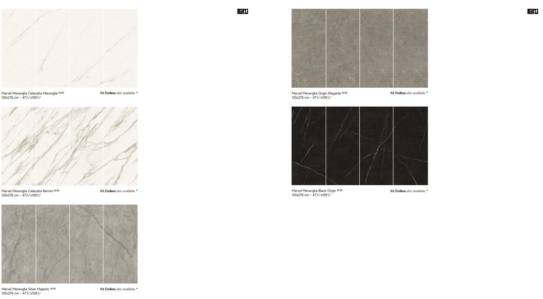 Пол / керамогранит с мраморным эффектом Atlas Concorde Marvel чудо ARCH-00010333 - Вид №47