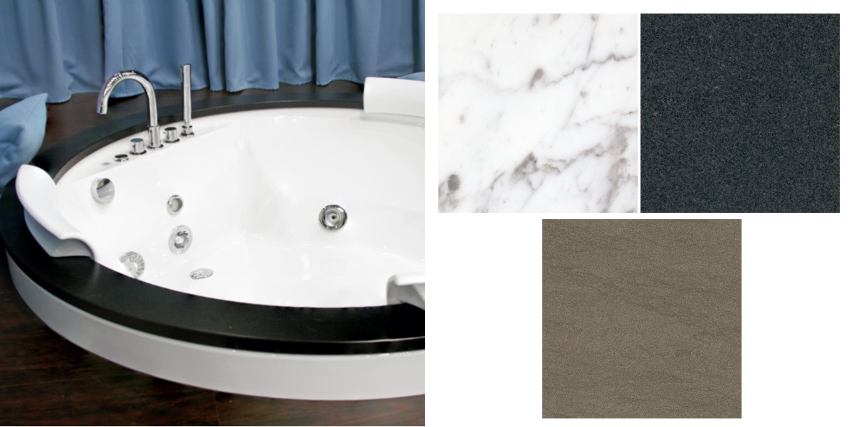 Ванна встроенная с гидромассажем "TOP AQS" Nova 9Q43-545 Jacuzzi 9Q43545 - Вид №1