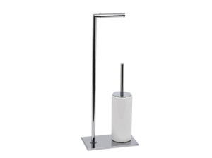 Керамический и латунный держатель для туалетной щетки / туалетной щетки