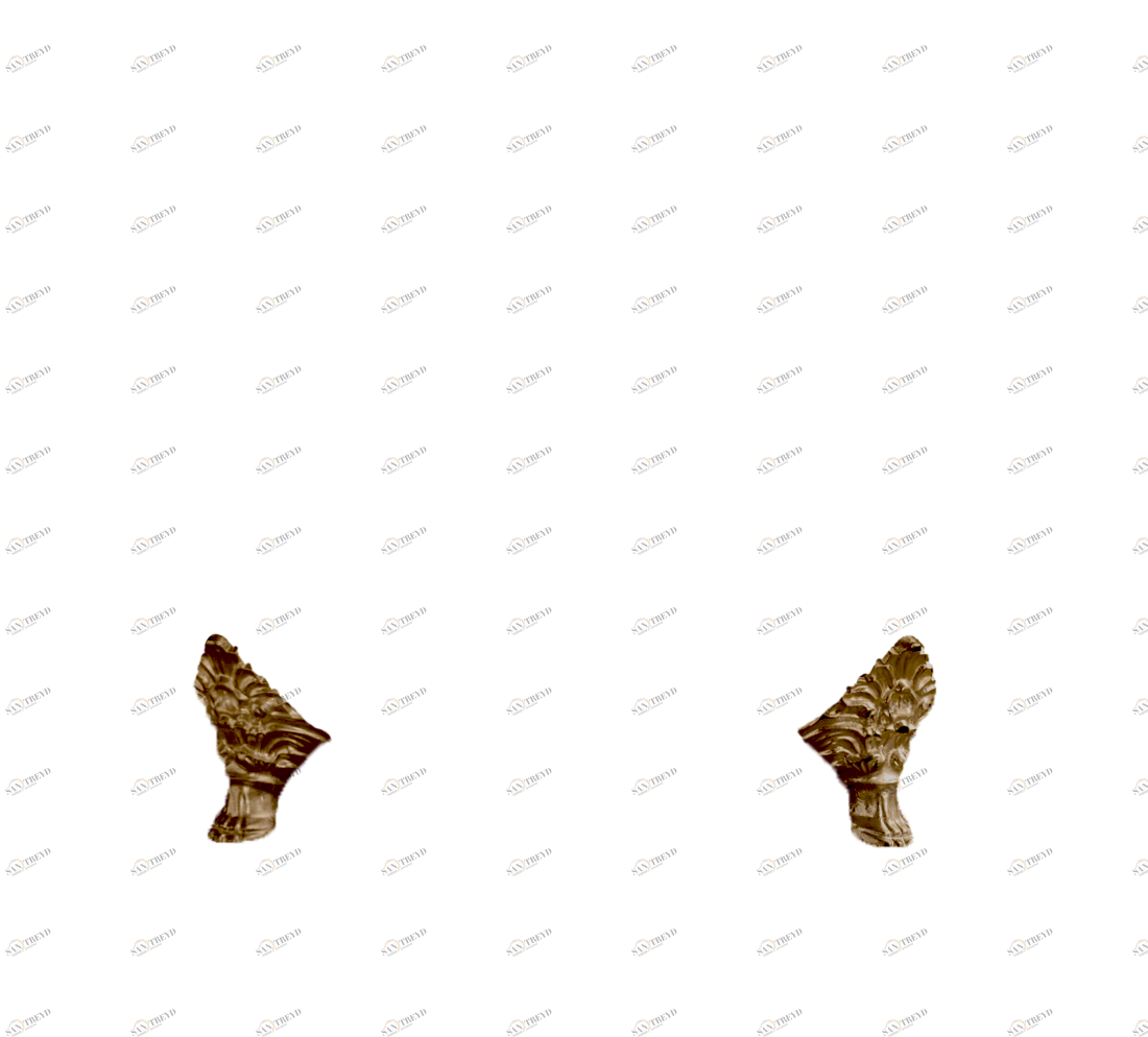 Gentry Home Bexley Cast iron bathtubs with feet Императорская бронза GH100634 