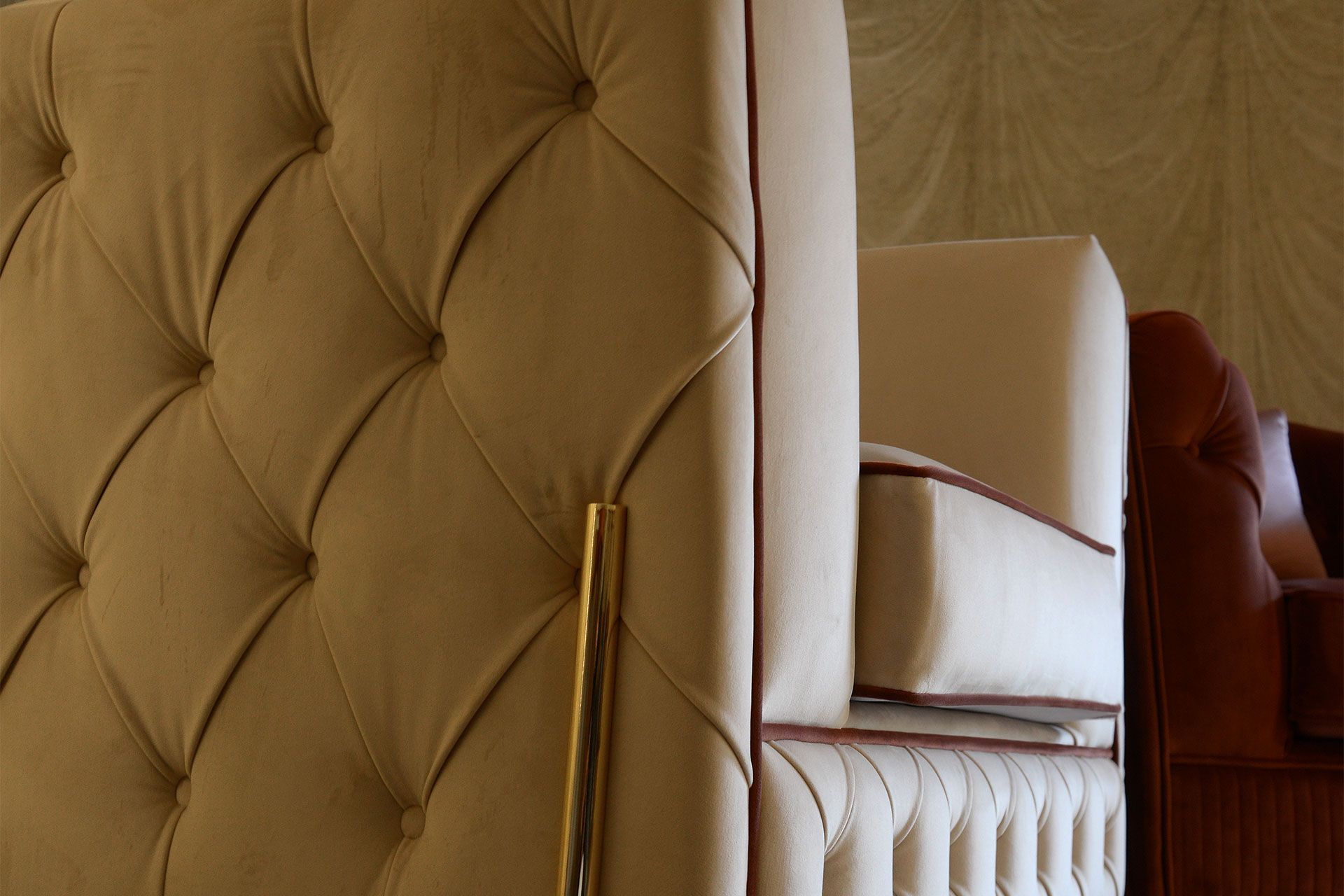 Кожаное кресло capitonné Domingo Salotti Nefele ARCH-00086359 - Вид №7