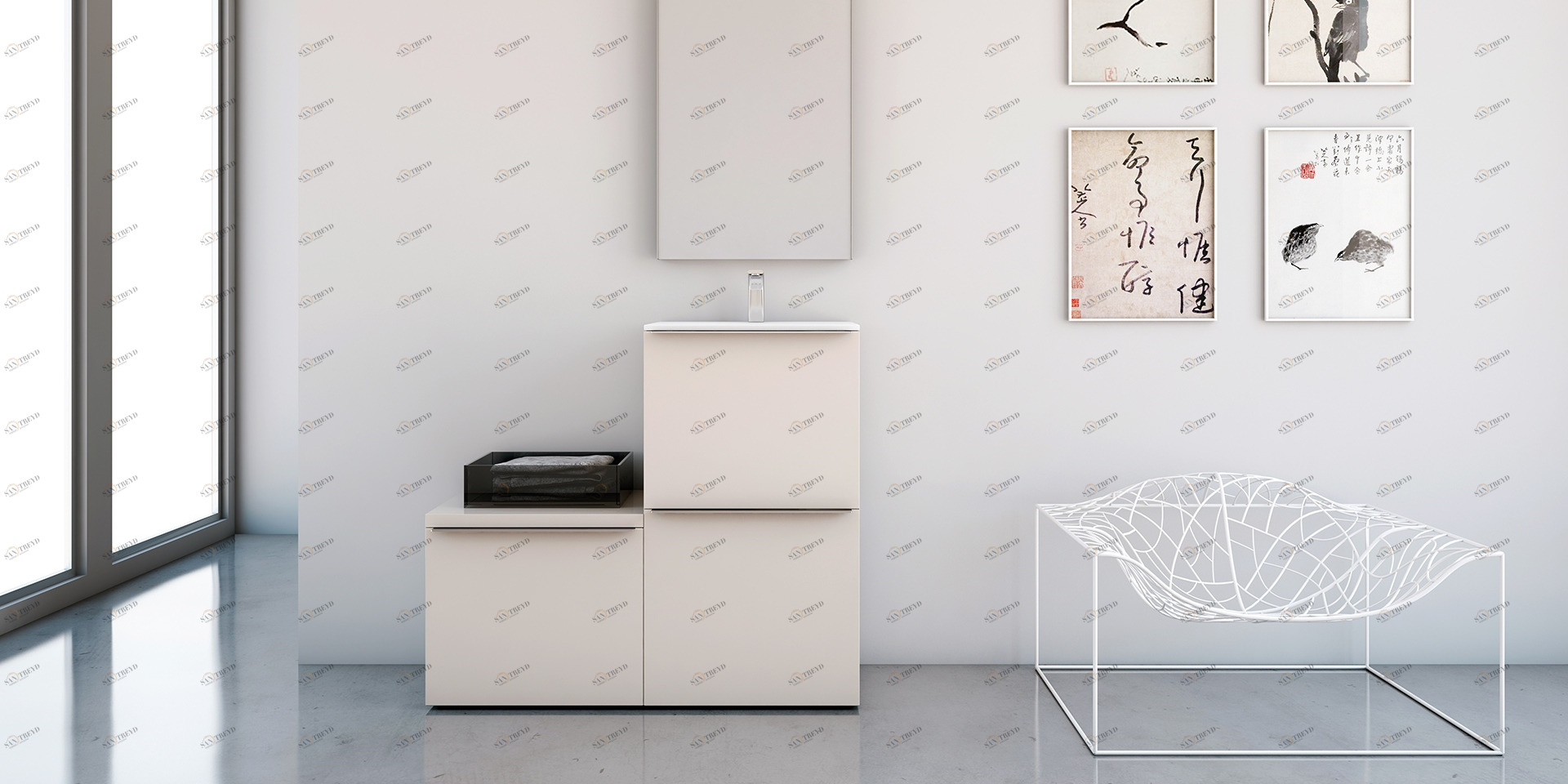 Модуль-тумба с ящиком KA017B Inbani Ка