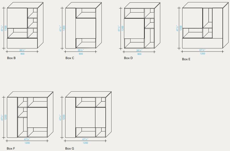 Lema Модульный буфет с распашными дверцами T030 sun-id-1430485 - Вид №15