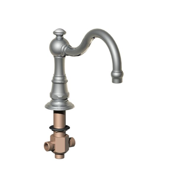 07.472 Фиксированный излив на палубную ванну с переключателем HORUS Range Montmartre 