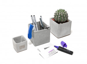 2000983104700 Кашпо Блок COSMO RED