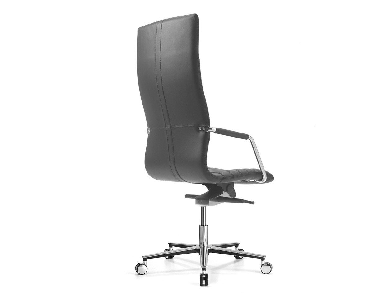 Кожаное офисное кресло с колесами SITIA Tempo ARCH-00032154 - Вид №2