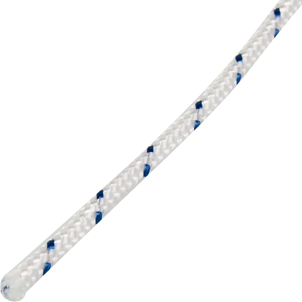 Шнур полипропиленовый ШНУРКОМ 4 мм белый 20 метров 89371212