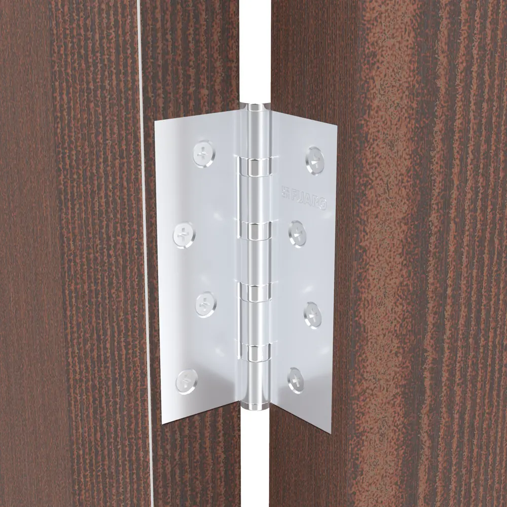 82105971 Петля универсальная U1004BB-WP/BL 100x75x2.5 мм сталь цвет белый жемчуг STLM-0019066 FUARO Home - Вид №4