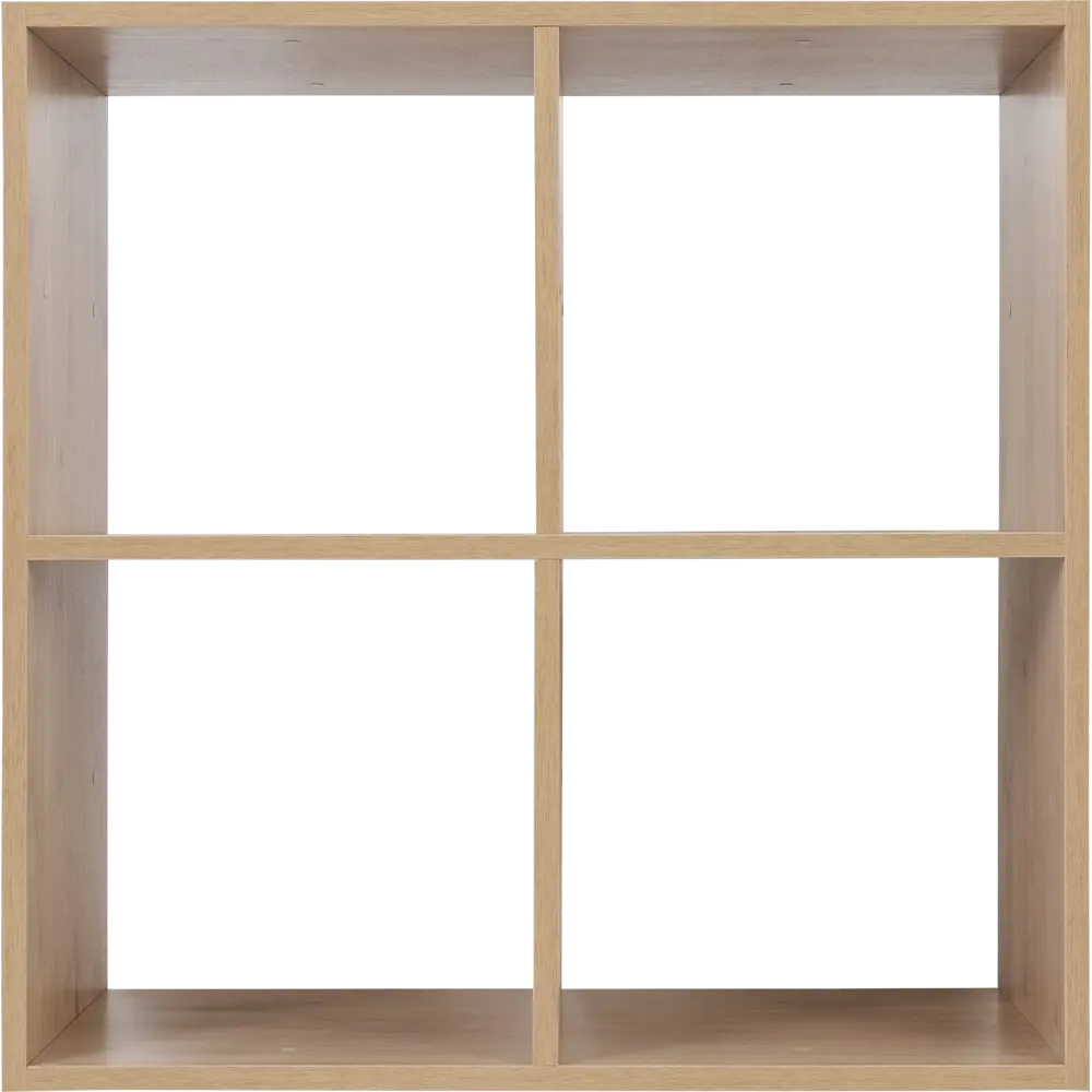 Стеллаж SPACEO KUB 2x2К, 70х70х31,7 см, цвет дуб STLM-2122011 - Вид №1