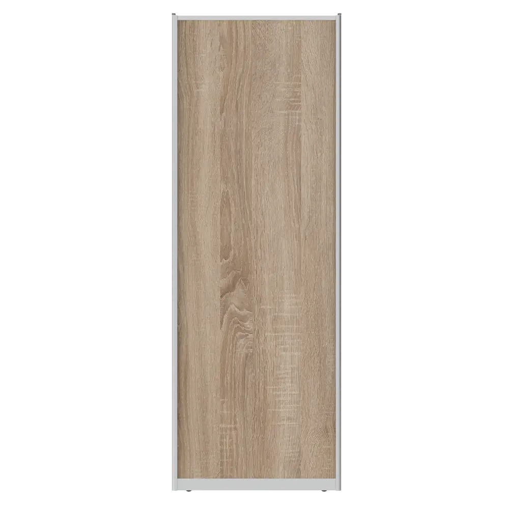 Дверь-купе KONSENSA 225.5x80.4 см МДФ цвет дуб сонома профиль матовое серебро STLM-2067536 - Вид №1