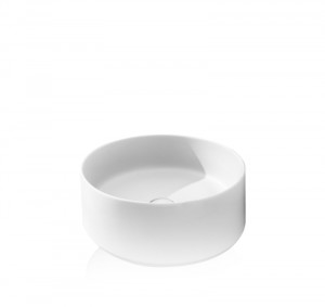 L625T0R0V0.100 Накладная раковина круглая A. e T. Italia Fly Белый глянцевый