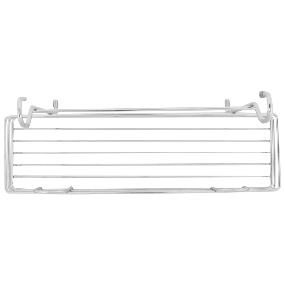Полка узкая Delinia 35x10.5x25 см сталь цвет хром 18255124 STLM-2142946  - Вид №3