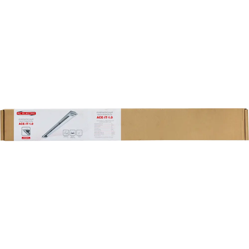 Обогреватель инфракрасный электрический AC Electric ACE-IT-1.0 1000 Вт STLM-2082410 - Вид №3