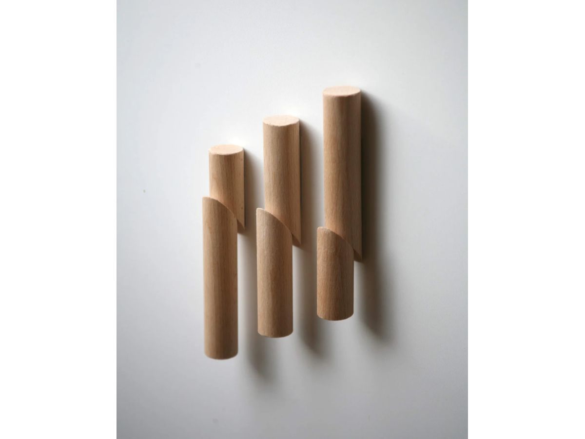 Настенная вешалка из ясеня We Do Wood DREI ARCH-00115880 - Вид №6