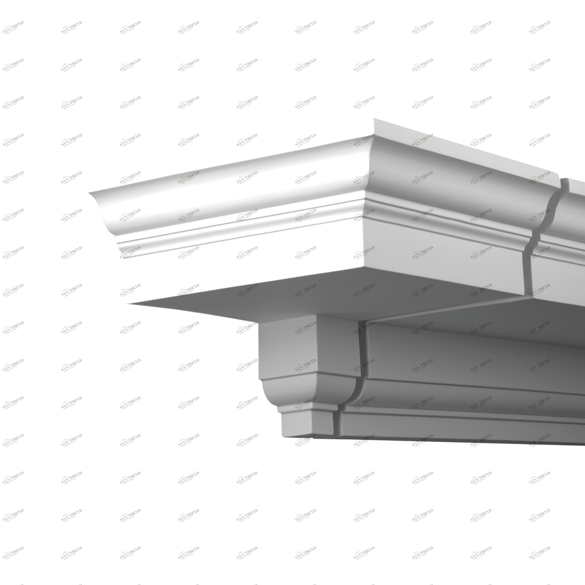 ЕВРОПЛАСТ 4.01.133 Торцевой элемент 4.01.133 Пенополиуретан 