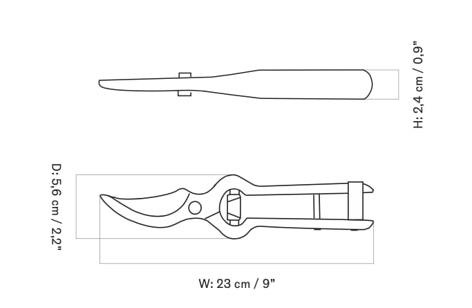 Секатор Audo Copenhagen Pallarès ARCH-00076488 - Вид №11